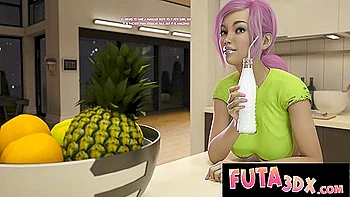 Purple Hair Babe Gets Fucked Hard By A Big Dicked Hot - Anime Hentai And Car Toon