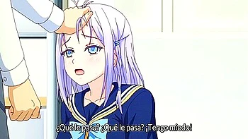 She takes it in with her body and is given a hand job and a blow job while naked and then cums inside her.