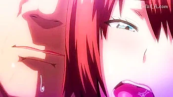 The anus is penetrated and the pussy is also inserted and creampied.