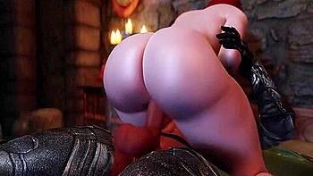 Futanari Fucks A Cute Redhead Slut 2