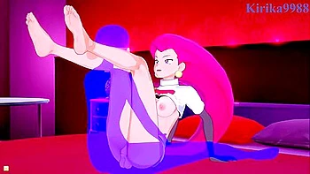 Pokemon - Jessie Fucks In A Love Hotel