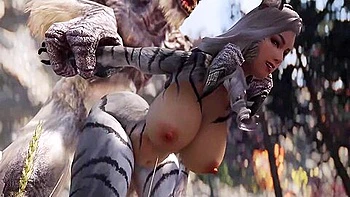 Troll Stretches This Cat Girls Tight Pussy 2