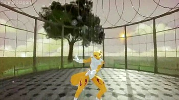 Renamon Dancing The Baddest