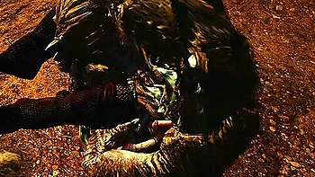 Horny Troll Teases And Fucks A Submissive Khajiit