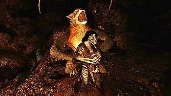 Khajiiti teen 18+ Pounded By Imprisoned Werewolf