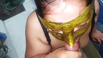 Rough Sex with Sexy Lucy - Cum on Her Big Boobs and Deep Throat Action