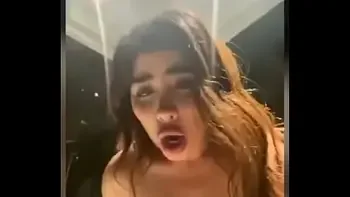 French Arab camgirl masturbating in a bathroom & spraying everywhere