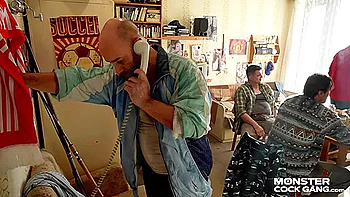 MONSTER COCK GANG: Husband Shares His Wife (E01)