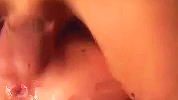Squirting Brunette Slut Gets Her Pussy Pumped Up Hard