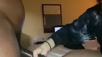 After a long day out she gives me the best blowjob