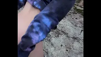 Outdoor Mountain Nature Fuck and Suck with 19 yo teen petite Aphrodites and BBC Asklepios