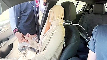 First Dogging In France. My Muslim Hijab Wifes First Fuck With A Stranger