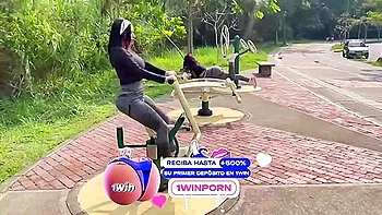 Brazzers yoga, Colombian mummy rocks workout - Jenifer Play, greatest porno HD!