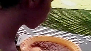 Stunning Outdoor Orgy Action With Superb French Whores