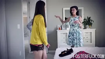 Foster Family Sets A Curiosity Trap And She's Caught- Aria Lee