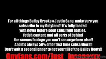 Hot Slut Bailey Brooke can't Seem to Rest, so she Decides to Suck and Fuck her Boyfriend while he Counts Sheep and Gets a Huge Creampie