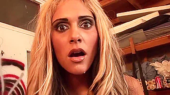 Busty Blonde Carmel Moore Gets Her Pussy Creampied