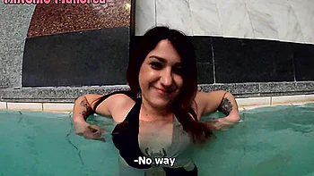 Risky Pick Up Sex With Petite Spanish In Famous Thermal Bath - Valentina Lapiedra