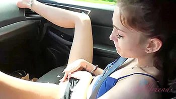 Brooke Teases And Flashes You All Day, And You Fuck Her In The Car - Brooke Haze