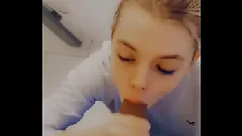 Sucking BBC of Walmart Manager in Bathroom of Walmart on my Break because I was Late