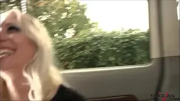 Sensual blonde gets pounded