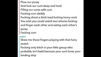 Sexting and Cuckolding Husband on Snap chat