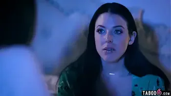 Lesbian cheating with her curvy friend while husband is gone