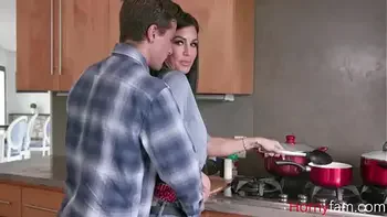 Stepson Borrows Stepdad's Wife For A Fuck- stepMOM stepSON- Melissa Lynn