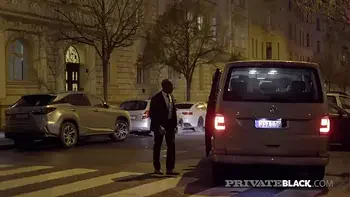 PrivateBlack - Victoria Pure Wears Stockings During Hard Interracial!