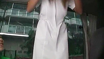 Hottest Japanese chick Rui Akikawa in Incredible Cumshot, Gangbang JAV movie