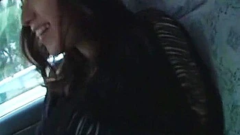 Hottest Japanese whore Azusa Nagasawa in Exotic Car, Hairy JAV scene