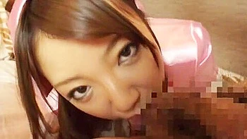 Exotic Japanese whore Ayane Okura in Incredible POV, Blowjob JAV clip