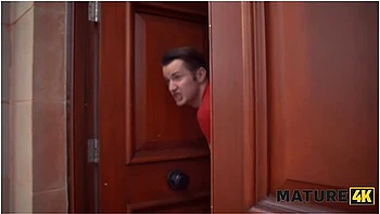 Sexy April Velvet Is Running Her Horny Business And Use Her Big Tits And Tight Pussy To Ma