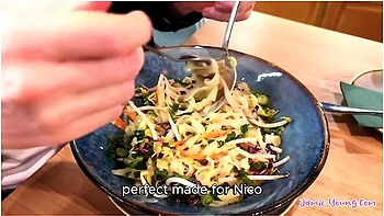 Cute Petite Girl Rides Big Cock! Budapest Sex Vlog - Nico Nice And Jamie Young