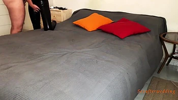 Fuck Brunette In Latex Suit Doggystile - Sexafterwedding