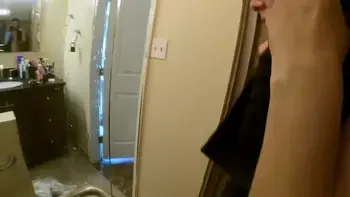 2 Thick Creampies After Showering & Blowjob in a Busy Parking Lot - A Morning with Mya