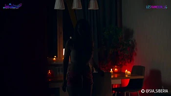 Lesya Moon And Sia Siberia In Lesbians And Fucking With A Strapon Dildo