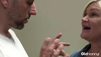 Older And Younger Adult Trio In Hardcore Threesome FFM Action