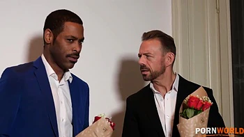 Naughty Busty Besties Ditch Dinner Party For DP Action GP2542