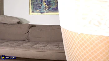 Skinny 44 Year Old Milf Jade Holland Loves To Masturbate And Reach A Climax On The Sofa