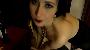 Orgasming In Black Nylons