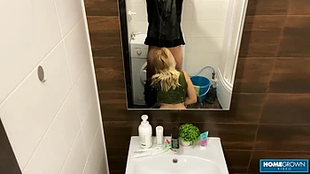 Hot Sex In The Stairwell! - Lolipop & Mark Pirson