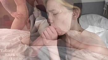 Emma Ester Takes In Ass Big Cock - Real Non Stop Anal Orgasm