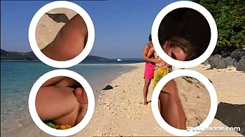 While Katy Caro Catches Some Rays on the Beach She'll be Getting a DP - Private Porn Sex Videos