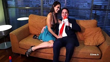 Andrea Dipre And Carolina Abril In Nice Blowjob Of To