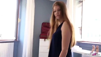 1st Anal For College Teen 18+ Amanda At Casting