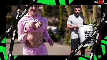 Lucky Dude Visits His Friends Lonely Housewife And Comforts Her With His Throbbing Dick