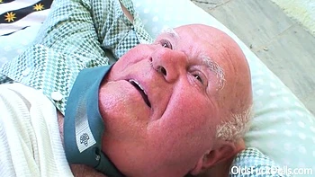 Old Fuck Dolls - Grandpa Mireck Bangs Sweet 18 Yo Blonde Girl