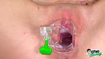 Two Pervy Doctors Make Young Bella Angel Cum Like Crazy In Gyno Chair