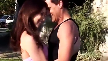 Tattooed Petite Fucking In The Castle Garden - Sabrina Jade